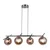 Opviq Luster Bena-87-04, O15, 12,5cm, IP20 Bakarno-srebrne boje