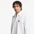 Srajca Comme des Garçons PLAY Shirt Red Emblem Woven UNISEX White L