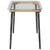 Stol za vrt Prirodna 80 x 40 x 45 cm poliratan