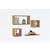 HANAH HOME Zidna polica Babi Sapphire Oak