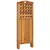 vidaXL Paravan 4-delni 162x2x115 cm trden akacijev les