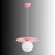 Opviq luster Vesper 20700-F, 1 × G9, roze