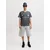 JACK & JONES Majica JCOETERNA temno siva/bela