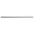 Cijev za ormar 2 pcs Srebrno 664 x 15 x 29 mm