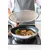 Splash protection, 28 cm, stainless steel - by Kitchen Craft