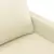 3-dijelni set sofa s jastucima krem od umjetne kože