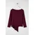 Trendyol Curve Ženska bluza Tbbaw26Af00014, Bordo