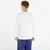 Majice On Court Long Tee White M