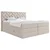 MID.YOU POSTELJA BOXSPRING 140 cm  x 200 cm , tekstil, leseni material bež