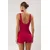 Trendyol Milla Ženski kupaći kostim Tbess25Ma00081, Bordo