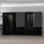 Hanah home Ormar Kale 315x190x52cm Crni