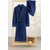 Soho - Plavi Bademantil Set (2 Komada)
