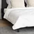 Duvet s jastucima s jastukom 3 pcs Bijelo Mikrovlakna