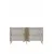 Hanah Home komoda Ilay 150, 150 cm, bela / travertin / srebrna