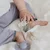 BIBS - Duda s simetričnim cucljem Infinity, Ivory & Blush Silicone-6 - 36 mesecev