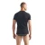 Icebreaker Mens Anatomica SS Crewe Black/Monsoon XXL