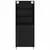 Highboard s ladicama Crni hrast 69,5 x 34 x 180 cm