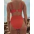 Next Bikini hlačke  oranžno rdeča