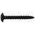 Čavao s Navojem 12 pcs Crna M4 x 28 mm Čelik