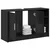 Kupaonski ormar Crni hrast 90 x 29 x 55 cm Konstruirano drvo
