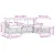 Set vanjskih sofa Prirodna i krem 249,5 x 162,5 x 73 cm