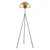 Aberto Design Podna lampa Can-NT-113, 170 cm, E27 40W, Zlatne boje