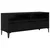 TV ormar Crni hrast 100 x 34,5 x 44,5 cm Obrađeno drvo i čelik