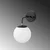 Opviq Zidna lampa E14 Max 40W