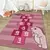 Conceptum Hypnose Tepih Hmi Kdc-118, Pravougaoni, 100 x 140 cm, Roze