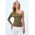 Trend Alacati Stili Ženska bluza Alc-X14414, Maslinasta