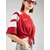 adidas Majica Chile Reconstructed Bringback KD0968 Rdeča Loose Fit