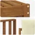 Set vanjskih sofa Prirodna i krem 249,5 x 162,5 x 73 cm