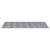 Stepenica Pravokutni 4 pcs Srebrno 70 x 40 cm Aluminij