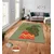 Conceptum Hypnose tepih Asr Crpt-43, pravougaoni, 80 x 140 cm, zeleni
