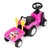 ECO TOYS Traktor sa prikolicom Roze