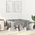 Vrata za pse s postoljem 8 pcs Siva sonoma 60 x 60 cm