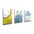 Wallity Dekorativna slika UDC04, 30x40cm, 3 dijela