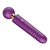 Action No. TwentyTwo Massager with Suction, Pulsation and Thrusting Purple