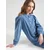 ONLY Dolga srajca ONLALMA moder denim