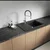 Granitna sudopera Valterra NIKO 780 crna boja 780x500 mm