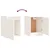 Den Stenska omarica bela 30x30x40 cm trdna borovina