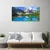 tulup.si Slika na platnu Lake forest mountain landscape 100x50 cm