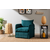 ATELIER DEL SOFA Fotelja na razvlačenje Saga Single Petrol Green