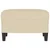 Tabure krem 60 x 50 x 41 cm od tkanine