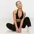 GymBeam Fierce Halter Sports Bra Black
