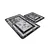 Lessentiel Maison Set 2 prostirke Marmor, Sive
