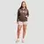 GymBeam Women‘s Athlete Hoodie Cocoa
