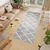 Chemex Preproga Boho Modern Shaggy Soft Sidewalk P129B Kremna Siva