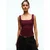 Bershka Top burgund