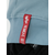 ALPHA INDUSTRIES Majica dimno modra/bela